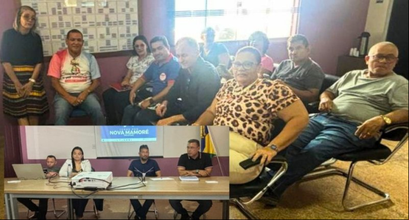 SINTERO participa de reunião com prefeito de Nova Mamoré para discutir Plano de Cargos e Carreiras